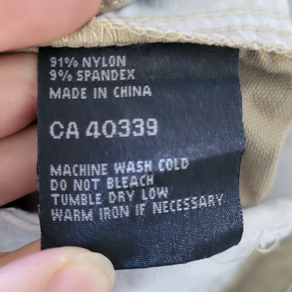 Hollas XFC Mens Khaki Golf Wear Athleisure Nylon Pants - Picture 9 of 9